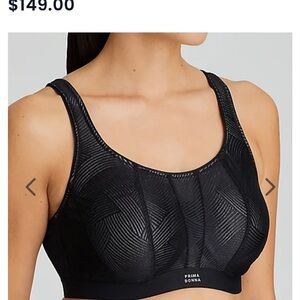 Prima Donna, The Game sports bra, black, size 32DD